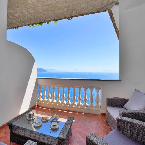 Hotel Belvedere Conca dei Marini, la terrasse