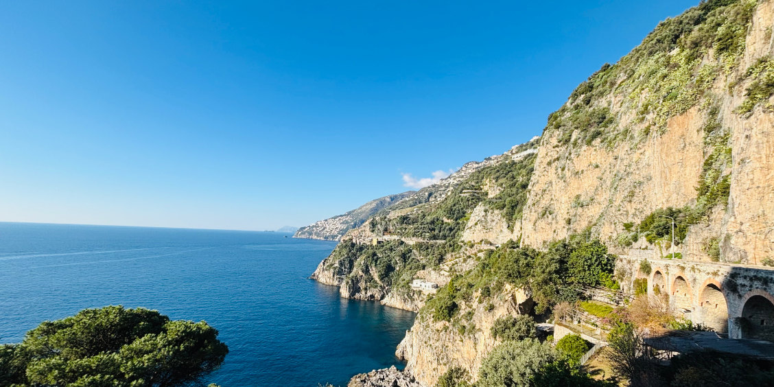 Le promontoire à Conca dei Marini